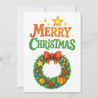 Frohe Weihnachts-Karten-Einladung Einladung