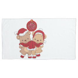 Frohe Weihnachts King Size Pillowcase Design Kissenbezug