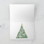 Frohe Weihnachts Kittens Feiertagskarte (Innenseite)