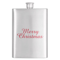 Frohe Weihnachts-Klassik-Flasche