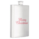 Frohe Weihnachts-Klassik-Flasche Flachmann (Rechts)