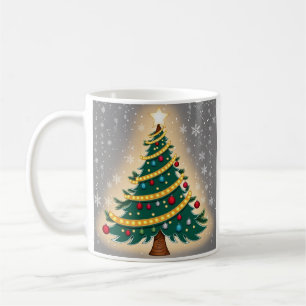 Frohe Weihnachts-Klassik-Tasse, 11 oz Kaffeetasse