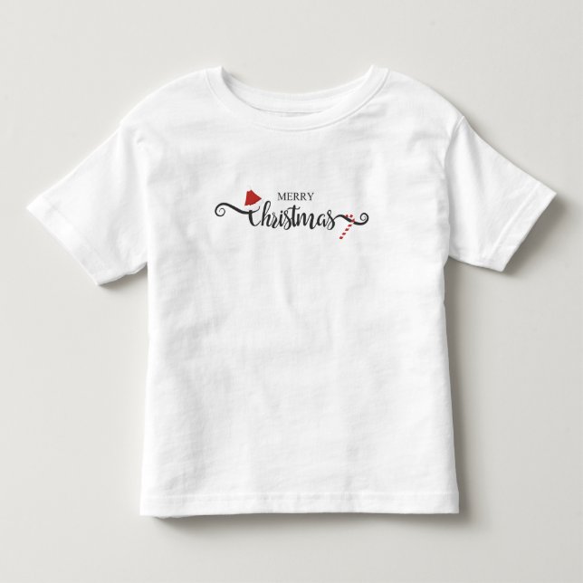 Frohe Weihnachts-Kleinkind-T - Shirt (Vorderseite)