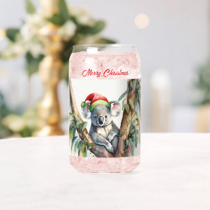 Frohe Weihnachts-Koala in Gumtree Dosenglas