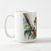 Frohe Weihnachts-Koala in Gumtree Kaffeetasse (Links)