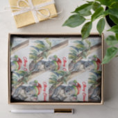 Frohe Weihnachts-Koala in Gumtree Seidenpapier (Geschenk)