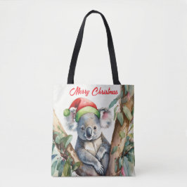 Frohe Weihnachts-Koala in Gumtree Tasche