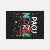Frohe Weihnachts-Krankenschwester Spaß Pacu Nurse  Fleecedecke (Vorderseite (Horizontal))