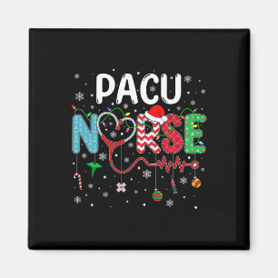 Frohe Weihnachts-Krankenschwester Spaß Pacu Nurse  Magnet
