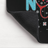 Frohe Weihnachts-Krankenschwester Spaß Pacu Nurse  Mousepad (Ecke)