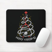 Frohe Weihnachts-Krankenschwester Xmas Scrub Top W Mousepad (Mit Mouse)