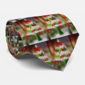 Frohe Weihnachts-Krawatte Krawatte (Gerollt)