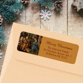 Frohe Weihnachts-Krippe Christlich katholische