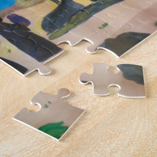 Frohe Weihnachts-Krippe-Puzzle Puzzle (Seite)