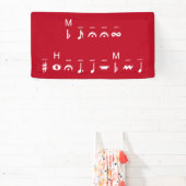 Frohe Weihnachts-Kryptogramm Banner (InSitu)