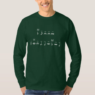 Frohe Weihnachts-Kryptogramm T-Shirt