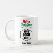 Frohe Weihnachts-Kundenempfehlung Weihnachtsgesche Kaffeetasse (Links)