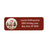 Frohe Weihnachts Labrador Retriever Puppy (Vorne)