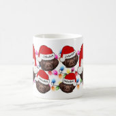 Frohe Weihnachts Labrador Retriever Weihnachtsmann Kaffeetasse (Mittel)