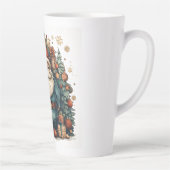 frohe Weihnachts-Latte-Tasse Milchtasse (Rechts)