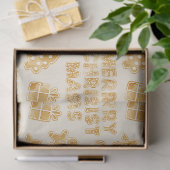 Frohe Weihnachts-Lebkuchen Seidenpapier (Geschenk)