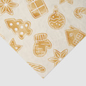 Frohe Weihnachts-Lebkuchen Seidenpapier (Ausschnitt)