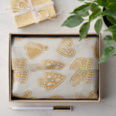 Frohe Weihnachts-Lebkuchen Seidenpapier (Geschenk)