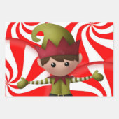 Frohe Weihnachts-Lebkuchenheftpapier Geschenkpapier Set (Vorderseite 2)