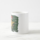 Frohe Weihnachts-Lebkuchenstar Kaffeetasse (Mittel)