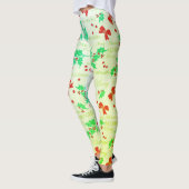 Frohe Weihnachts-Leggings Leggings (Links)
