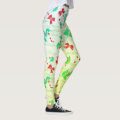 Frohe Weihnachts-Leggings Leggings (Rechts)