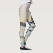 Frohe Weihnachts-Leggings Leggings (Rechts)