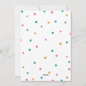 Frohe Weihnachts-Lichter Urlaub Fotokarten Feiertagskarte (Rückseite)