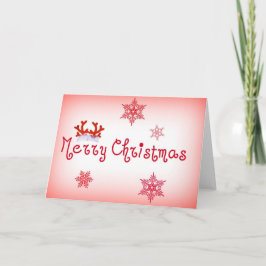 Frohe Weihnachts-Liebe Feiertagskarte