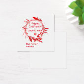 Frohe Weihnachts-Liebe & Hope-Karte (Schreibtisch)