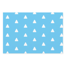 Frohe Weihnachts-Light Blue Triangle