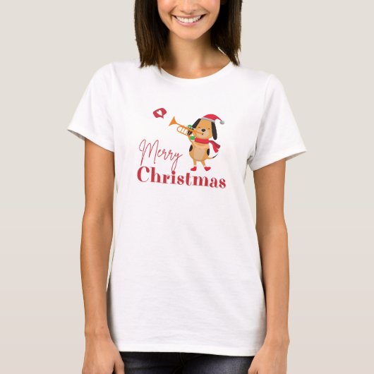 Frohe Weihnachts-lustige T - Shirt (Vorderseite)