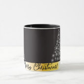 Frohe Weihnachts-Lux-Karte Tasse (Zentrum)