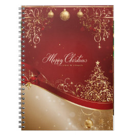 "Frohe Weihnachts-Magie-Notebook" Notizblock