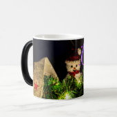 Frohe Weihnachts-Magie-Tasse Verwandlungstasse (Vorderseite Links)