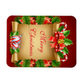 Frohe Weihnachts Magnet (Horizontal)