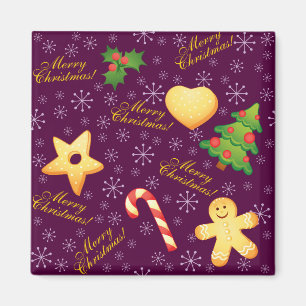 Frohe Weihnachts Magnet