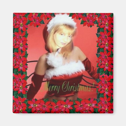 Frohe Weihnachts Magnet (Vorne)