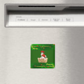 Frohe Weihnachts Magnet (In Situ (Geschirrspüler))