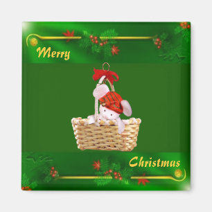 Frohe Weihnachts Magnet