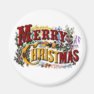 Frohe Weihnachts Magnet