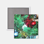 Frohe Weihnachts Magnet (Vorderseite/Rückseite)