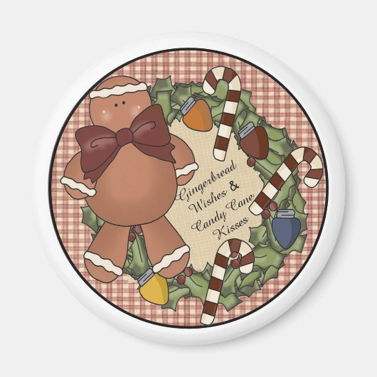 Frohe Weihnachts Magnet (Vorne)
