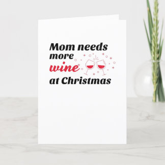 Frohe Weihnachts-Mama Feiertagskarte