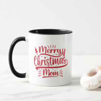 Frohe Weihnachts-Mama Foto  Tasse